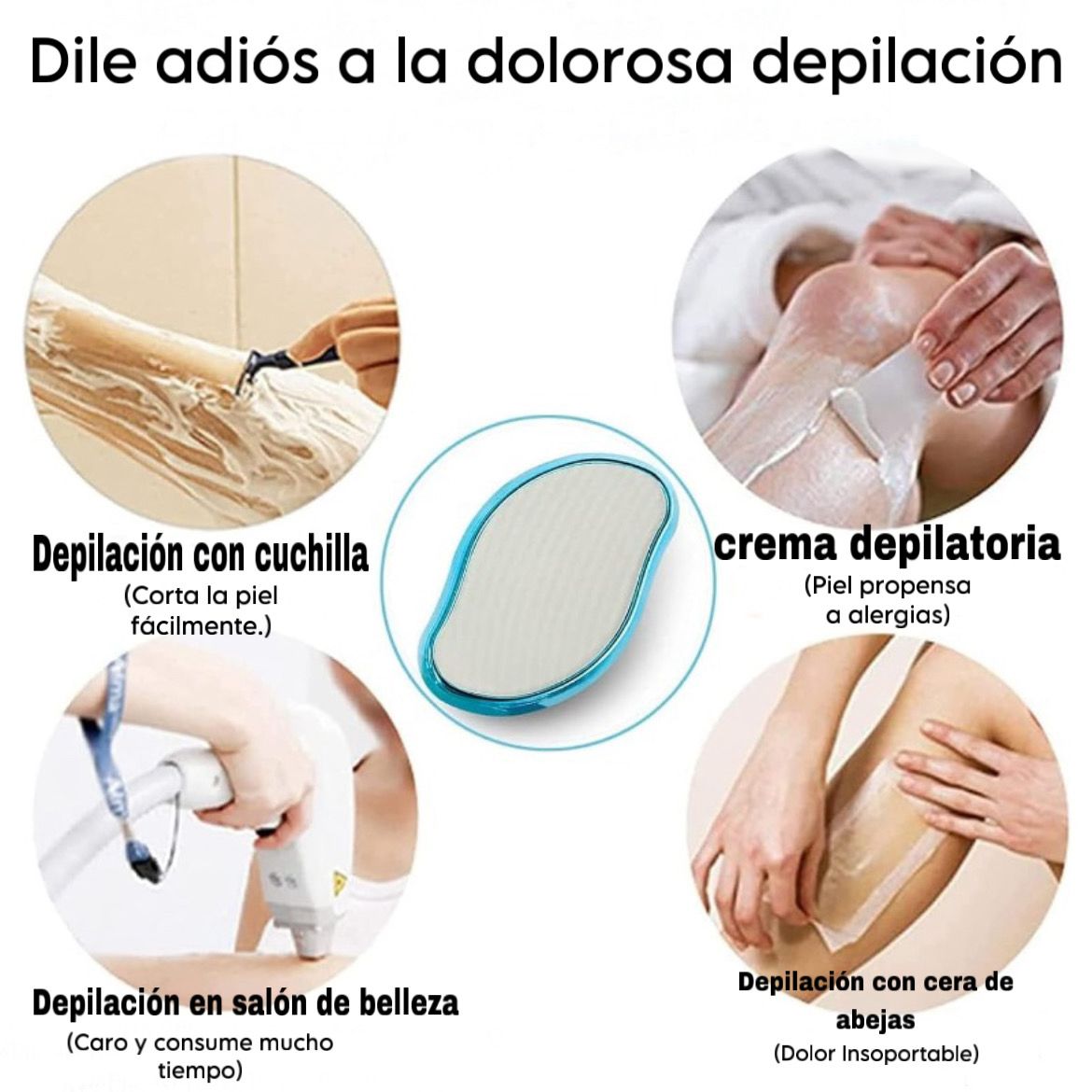 Depilador Exfoliante SIN DOLOR